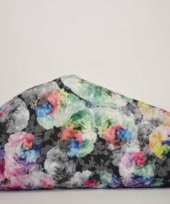 katoenen polyester kreuk bloemetje multicolor