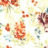 Tissu coton viscose fleurs - Van Mook Stoffen